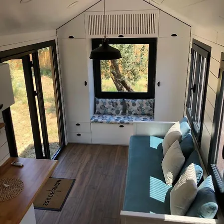 Modern Tiny House Surrounded By Olive Grove Near Beach In Ayvacik Kucukkuyu